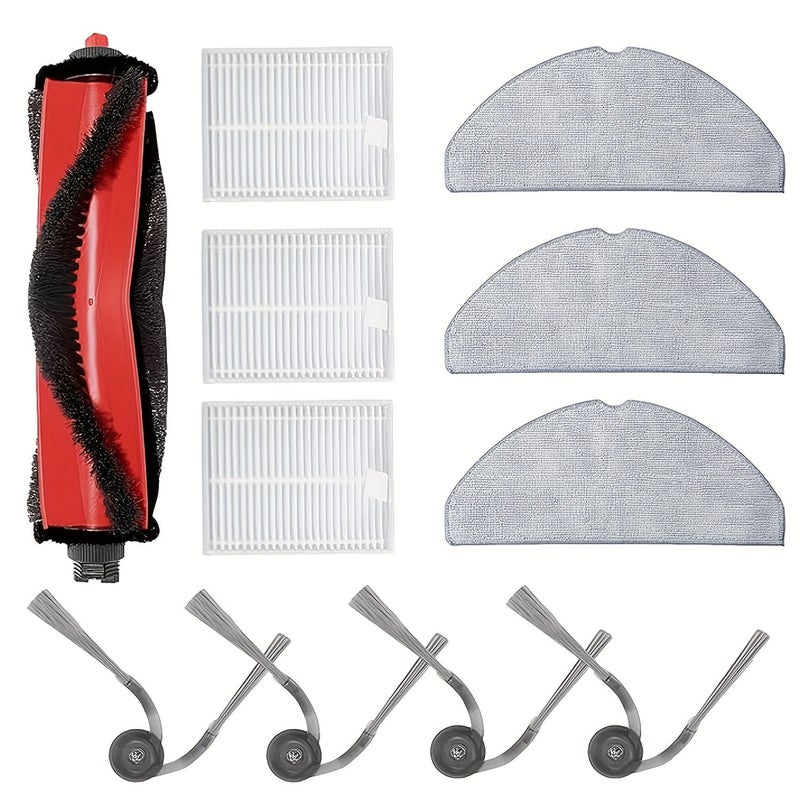 Replacement Accessory Set For Roborock Q7 M5 Series Includes 1 Main Brush 3 Filters 3 Mop Pads 4 Side Brushes - Image 1