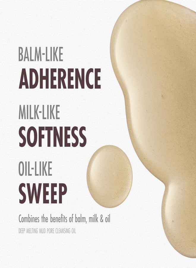 BRMUD Deep Melting Mud Pore Cleansing Oil - Gentle Make Up Facial Oil Cleanser with Boryeong Mud, Sunflower Seed & 7 Fermented Oils - Vegan & Non-Comedogenic Korean Skincare (6.76 fl oz) - Image 5