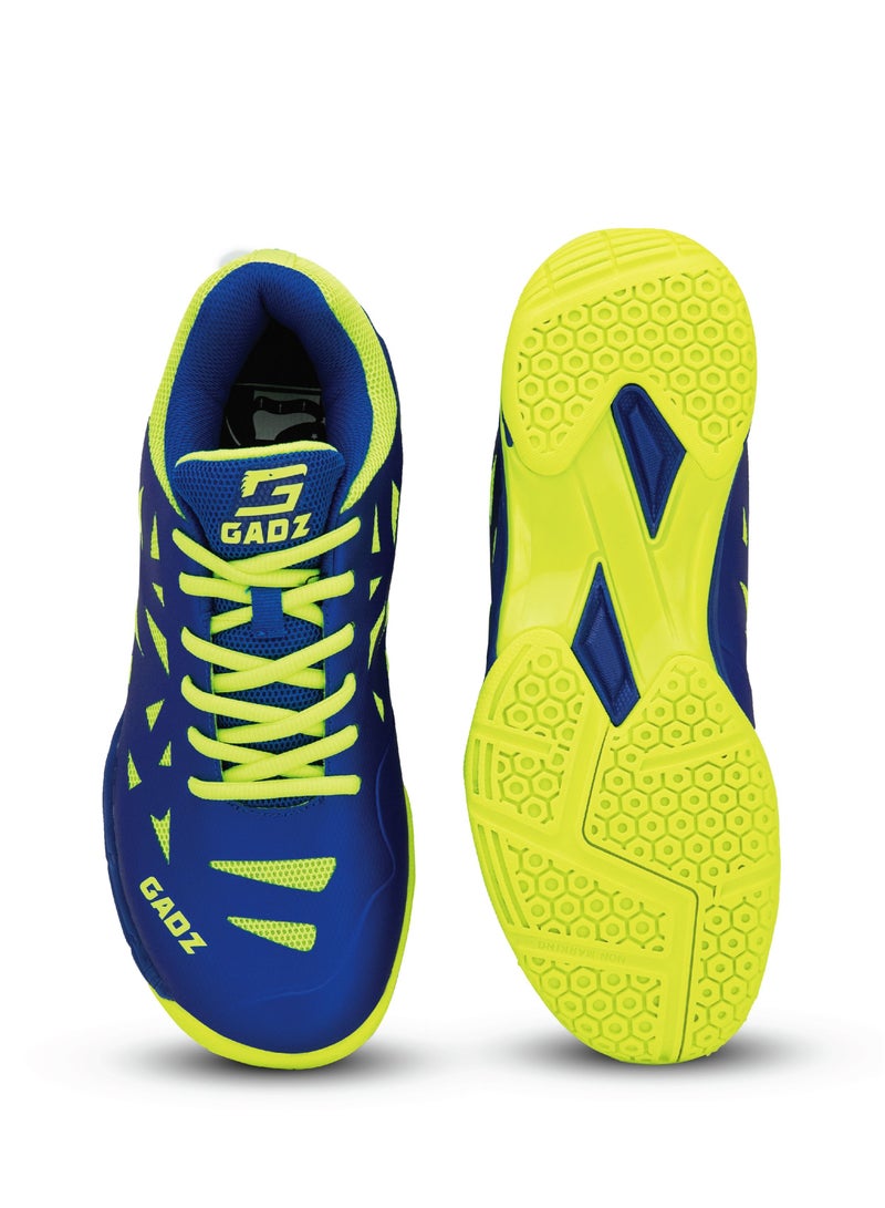GADZ Gadz Serve Series Badminton/ Tennis/ Indoor Court/ Training Sports Shoe MG1005-5 Blue/Green  - Image 5