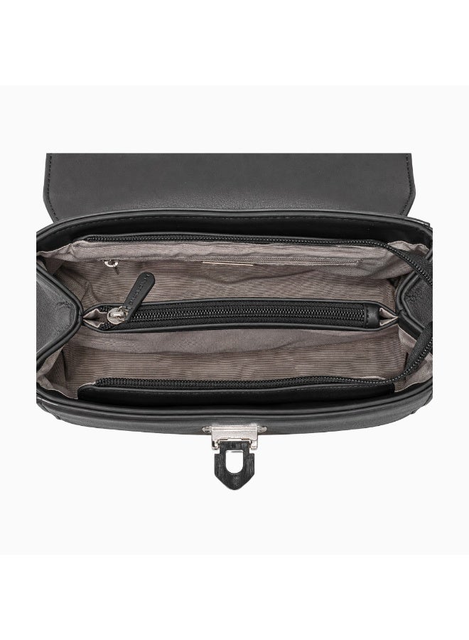 David Jones formal clutch  Bag for women- The new luxury hex bag with flap- Leather formal Handbag for every occassions- Hand-carried purse model cm7125-2 - Image 2