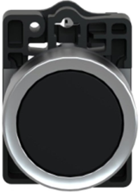XA2EA21 Ø 22, 1na, spring return, round Black Spring Button