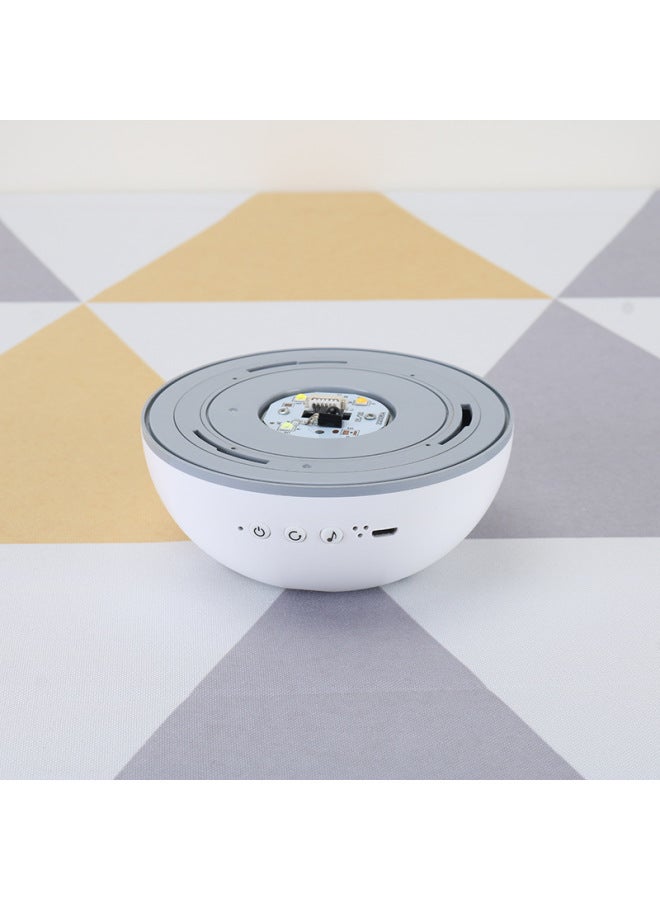 Colorful Life DZ181 Starry Sky Projection Lamp LED Light Source Base Rotating Music Box Atmosphere Lamp Base Semi-finished Products 