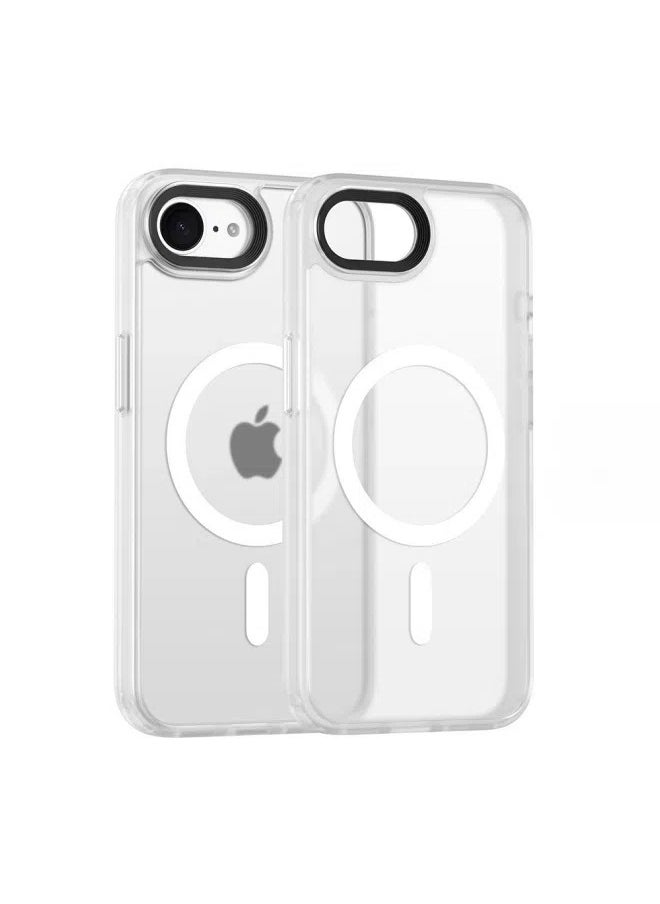 General - Suitable for iPhone 16E mobile phone case frosted magnetic anti-fall all-inclusive mobile phone protective cover - Image 1