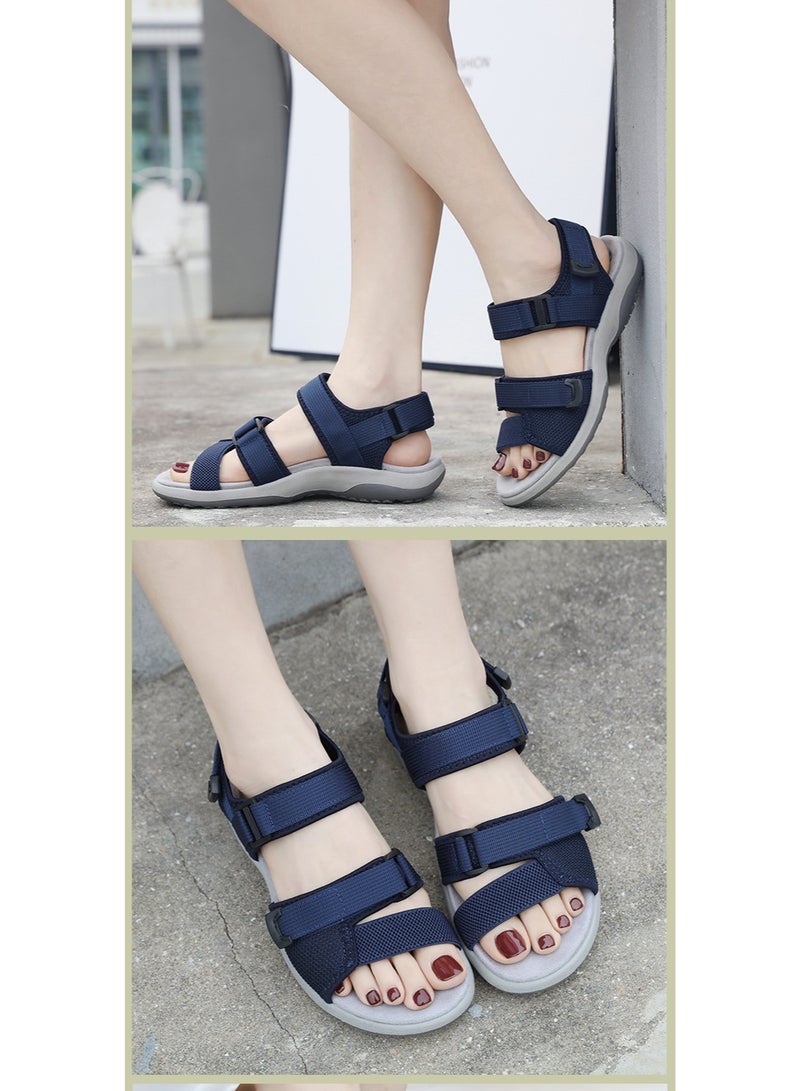 NIBEMINENT Women Comfortable Casual Hiking Sandals for Walking Sport Travelling Outdoor Trekking Beach with Adjustable Strap  - Image 2