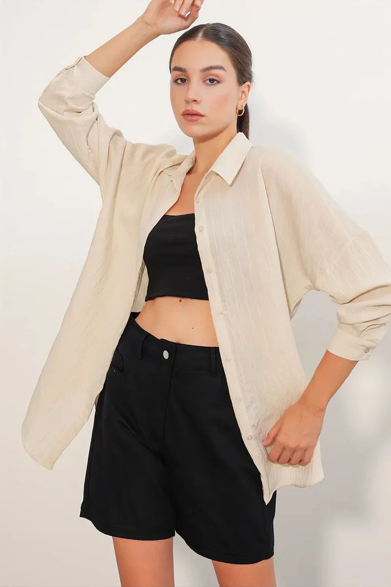 بيغ دارت BDART Women's Viscose Nylon Shirt