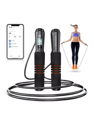 Smart Jump Rope, Fitness Speed Skipping Rope With App Data Analysis, Adjustable Counting Digital Workout Jump Ropes For Gym Crossfit, Jumping Rope Counter For Exercise For Men Women Kids Girls - pzsku/Z64AE41EFC2BF11CED602Z/45/_/1678425739/708d8987-59cd-4039-890b-77cfb568079f