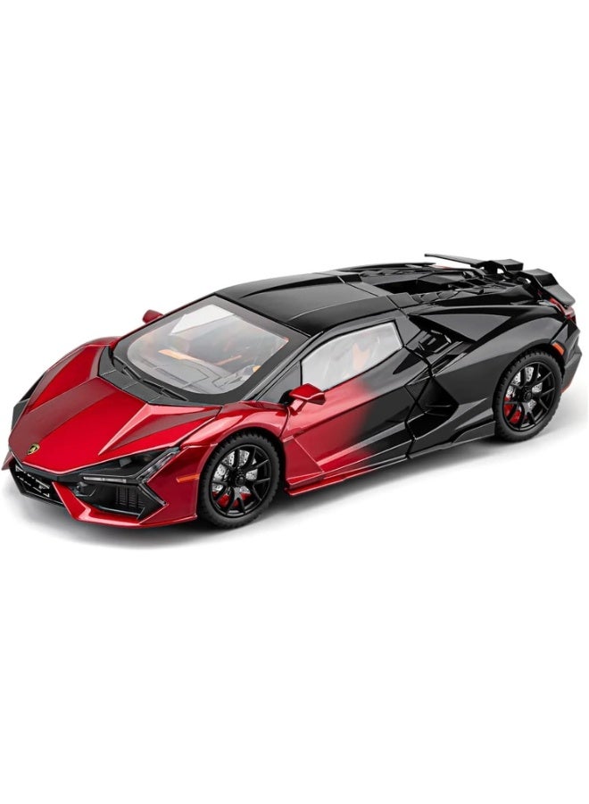 TOY GARDEN 1:24 Scale Simulation of Lamborghini Revuelto Diecast Toy Model with Sound & Light – Premium Alloy Car Gift for Kids & Collectors  - Image 1