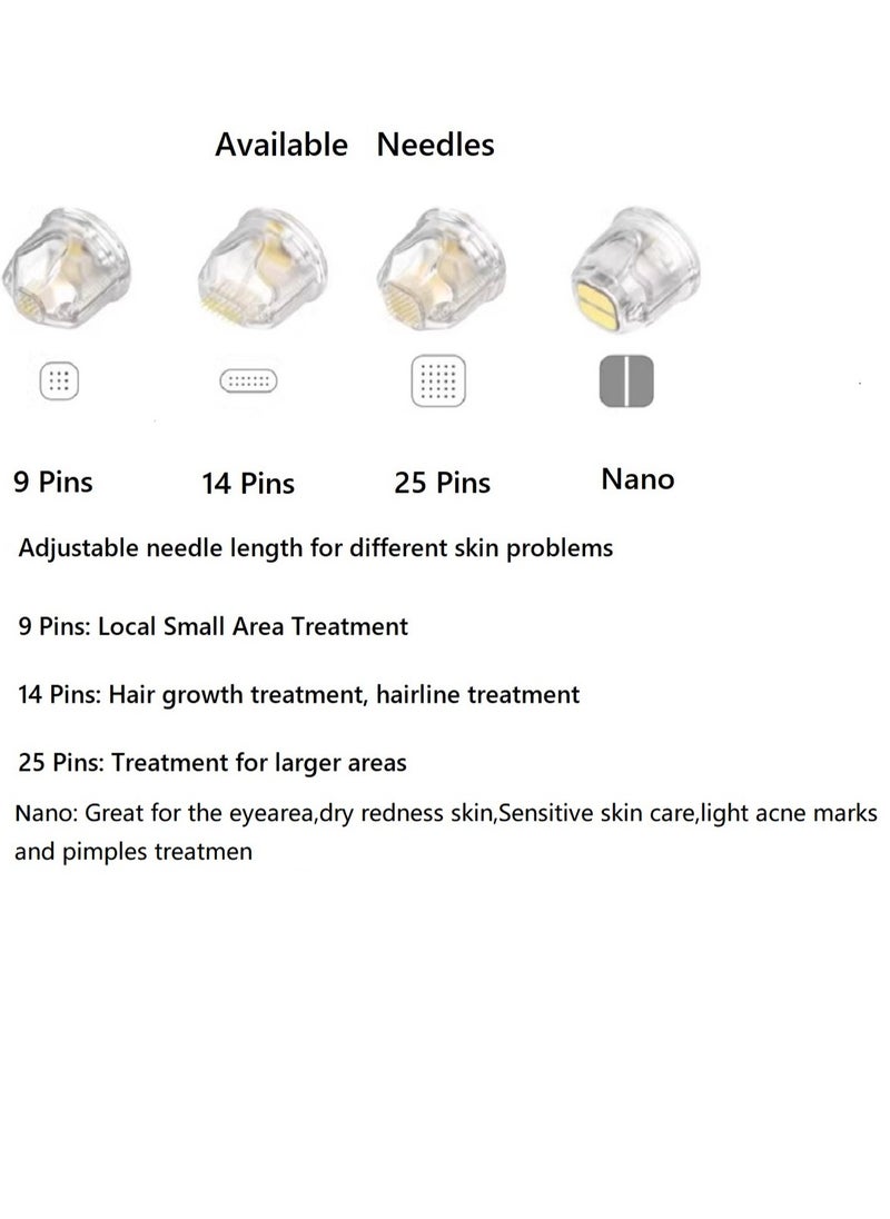 hydra - 2-Pieces 9Pin Replacement Cartridges Needle for Dr.pen Bio.pen Q2 - Image 1