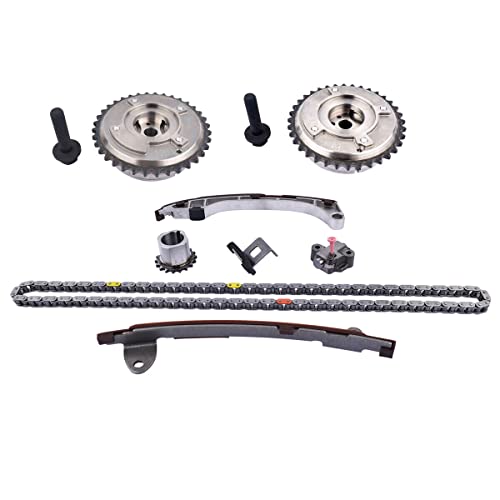 Flynsu Timing Chain VVT Gear Sprocket Kit Replacement for 2009-2014 Toyota Highlander Sienna Venza 2.7L RAV4 Camry 2.5L 13070-0V010 13050-0V010 Flynsu - Image 3