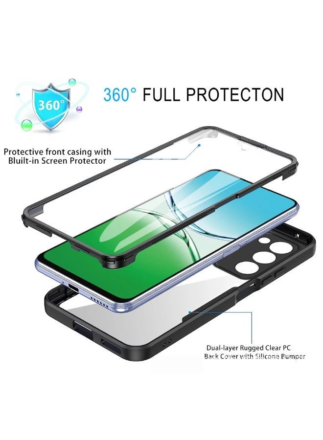 Qicai 360° Full Coverage Case with Built-in Screen Protector, Shockproof All-In-One Protective Cover for OPPO Reno 15 Pro / Reno 15 Pro Max - Image 4