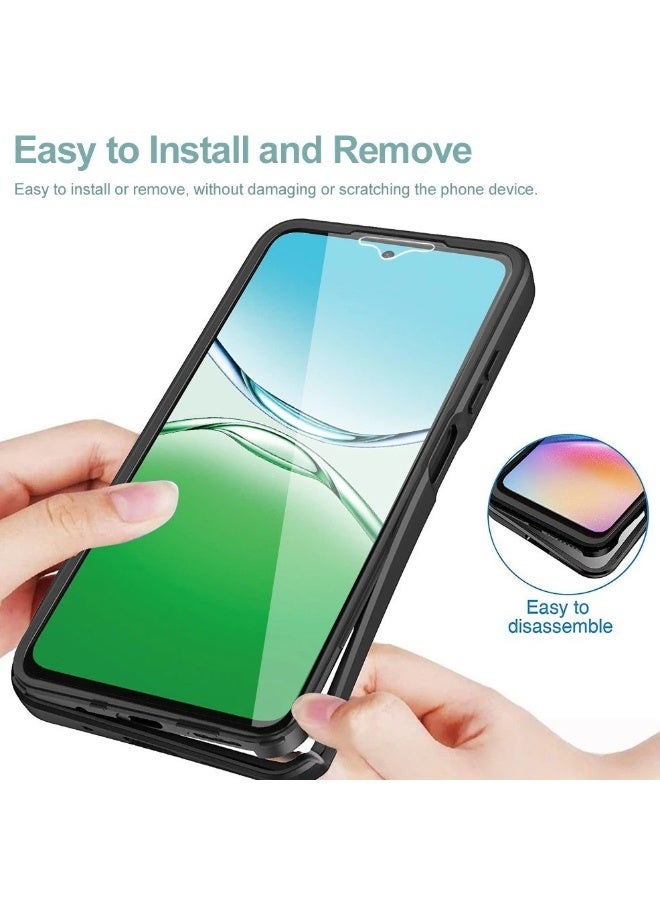 Qicai 360° Full Coverage Case with Built-in Screen Protector, Shockproof All-In-One Protective Cover for OPPO Reno 15 Pro / Reno 15 Pro Max - Image 5