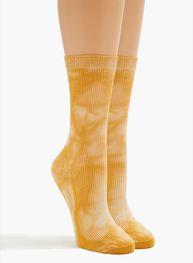 FOREVER 21 Tie-Dye Crew Socks - Image 3
