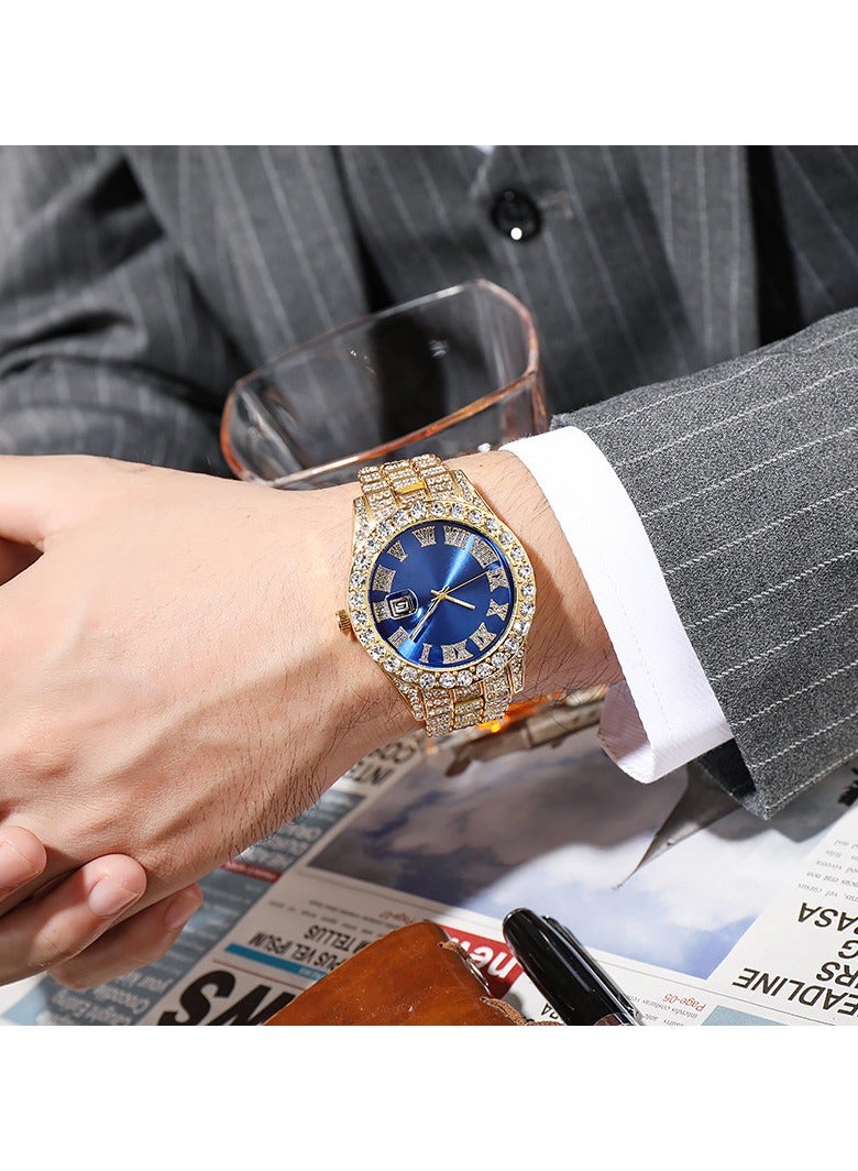 JOOLI Unisex Watch Fashion Shiny Wrist Jewelry Popular Classic Gold Silver Men Women Wedding Gift - Image 3