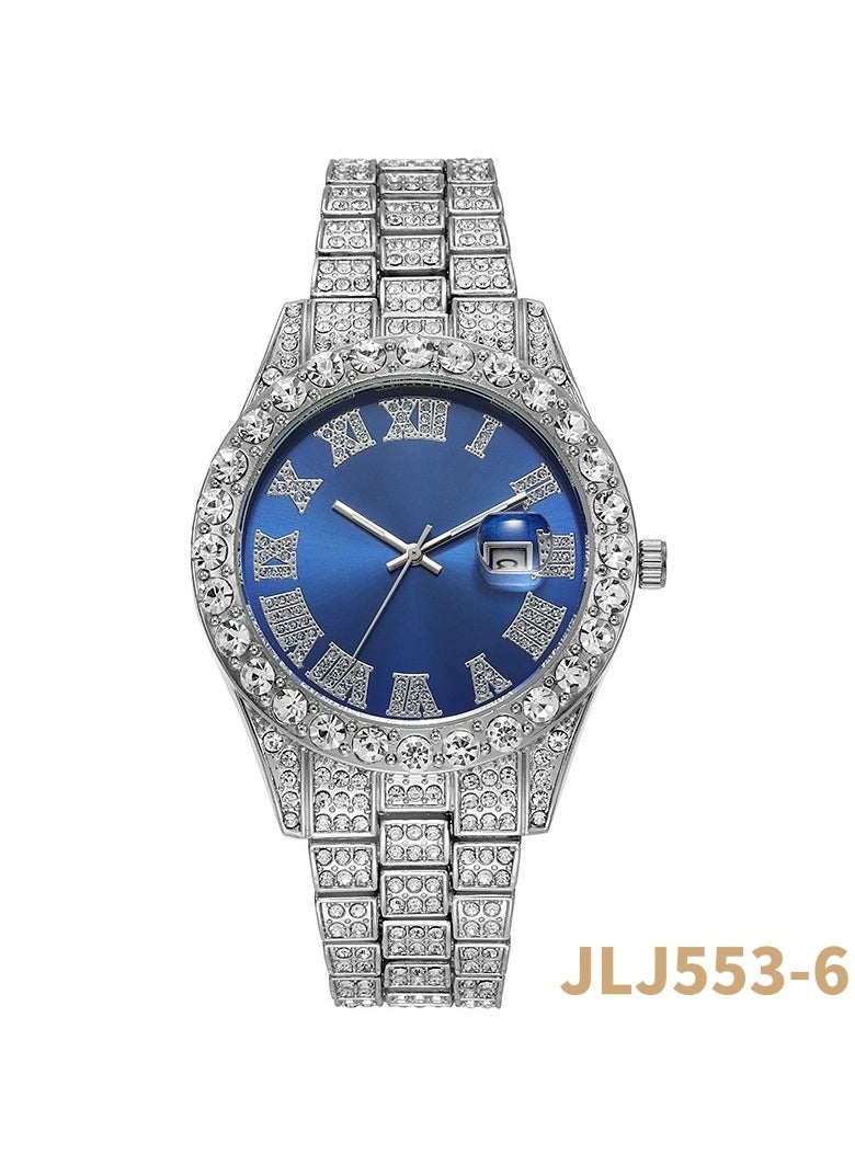 JOOLI Unisex Watch Fashion Shiny Wrist Jewelry Popular Classic Gold Silver Men Women Wedding Gift - Image 1