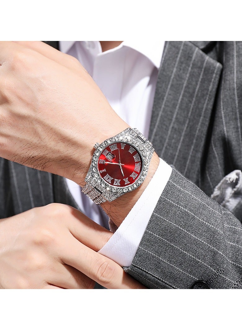 JOOLI Unisex Watch Fashion Shiny Wrist Jewelry Popular Classic Gold Silver Men Women Wedding Gift - Image 2