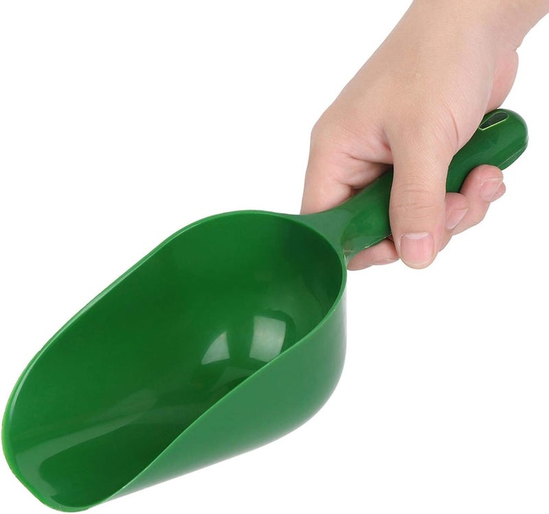 klarako Green Plastic Scoop, Multi-Function Soil Shovel Spoons for Gardening and Outdoor Planting Perfect Garden Tool for Transplant, Dig, and Turn Soil Into Pot - Image 3