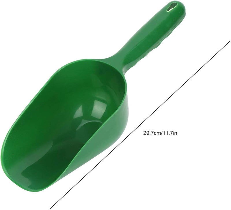 klarako Green Plastic Scoop, Multi-Function Soil Shovel Spoons for Gardening and Outdoor Planting Perfect Garden Tool for Transplant, Dig, and Turn Soil Into Pot - Image 2