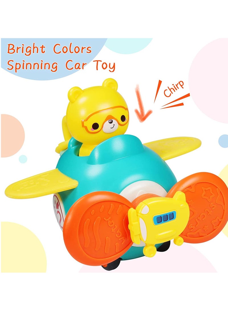 Excefore Baby Toys with Suction Cups for Infants Baby Montessori Sensory Toys Learning Car Spinner for High Chair Suction Cup Spinner Travel Toys Toddler Activities Toys Gifts - Image 5