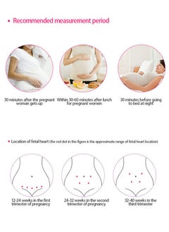 WHO Portable Ultrasound Doppler Fetal Heart Rate Monitor with Lcd Screen USB Charging Hear Fetal Heart Sound High Performance Baby Heartbeat Monitor Easy to Use for New Moms  - Image 4