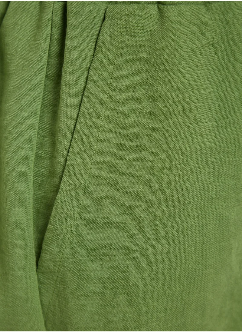trendyol Pocket Detail Mini Shorts