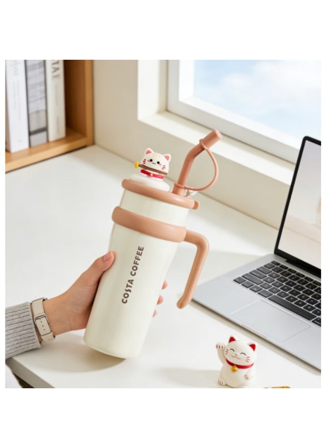Costa New Arrival "rumored To Be Very Effective" Jumbo Capacity Insulated Straw Water Bottle For Men And Women Gift - Image 2
