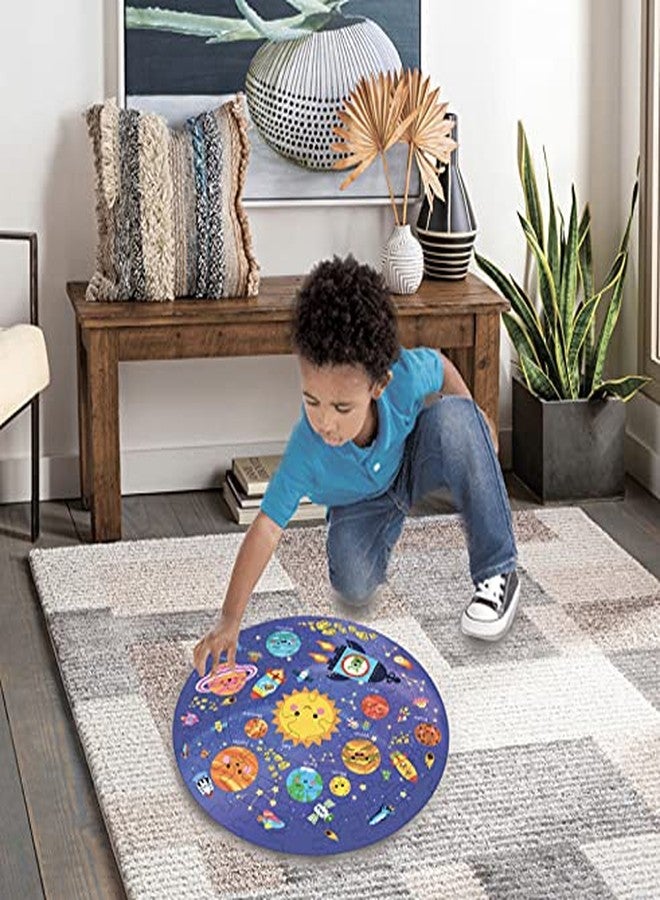 Fiddlys Creative Wooden Jigsaw Puzzle for Kids | 66 Pieces Educational Single Layer Puzzle | Fun & Learning Toy for Children Ages 3+ (Solar System) - Image 5