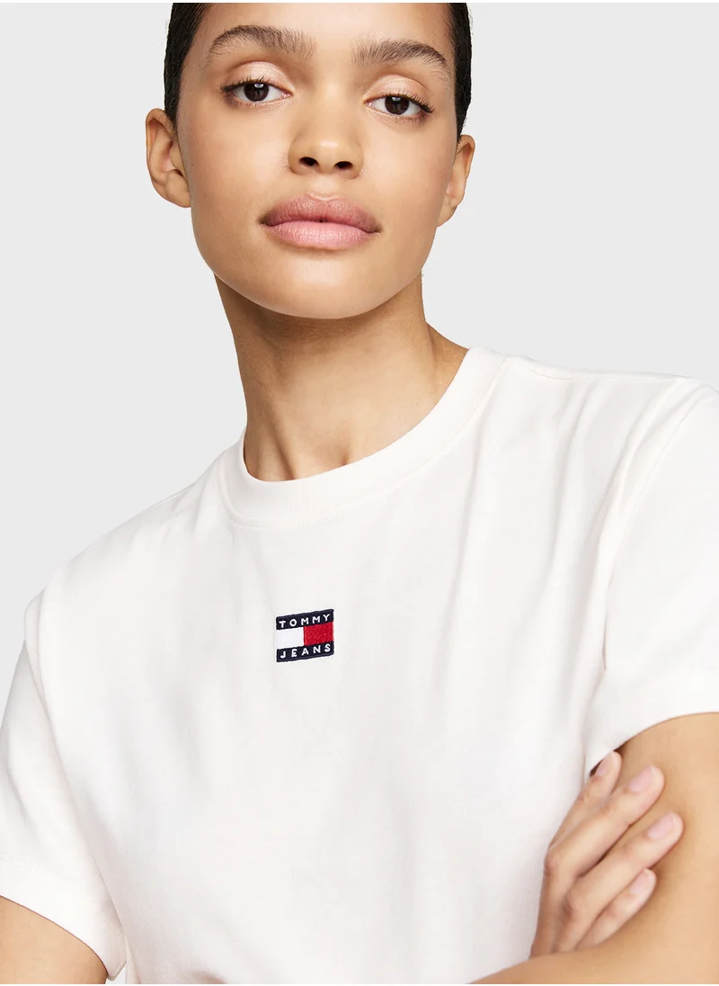 TOMMY JEANS Crew Neck Graphic T-Shirt
