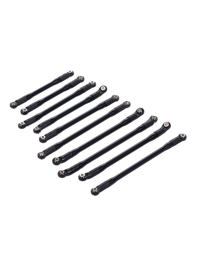 NIBEMINENT 10-Piece Metal Upper Lower Linkage Link With Rod End Set