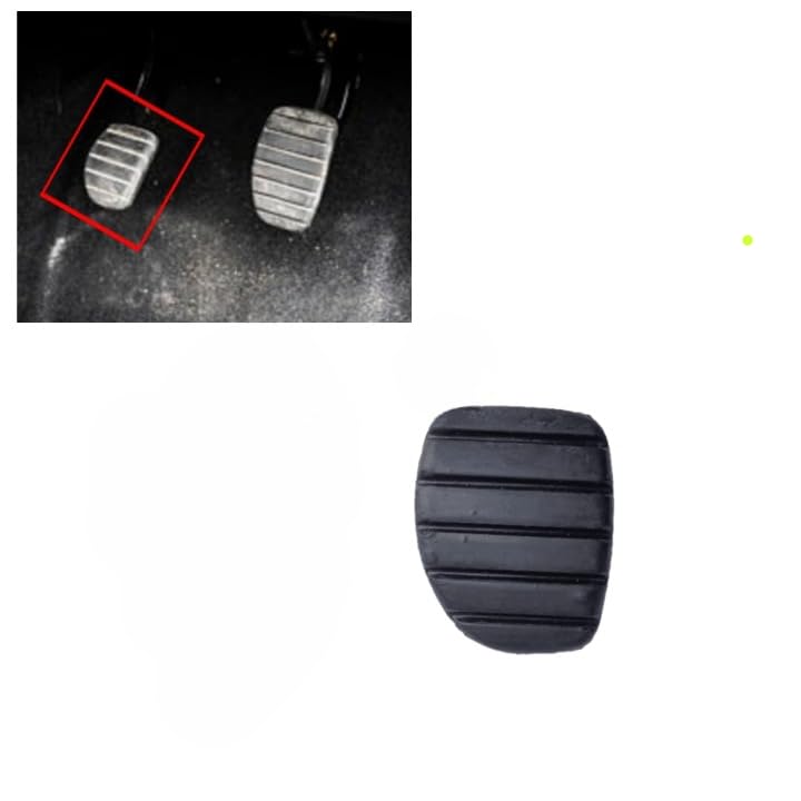 Auto-Ex Clutch Paddle Rubber Cover Pedal Pad Rubber Compatible/Replacement For Duster (2012 to 2022) / Terrano (2013 to 2020) - Image 3