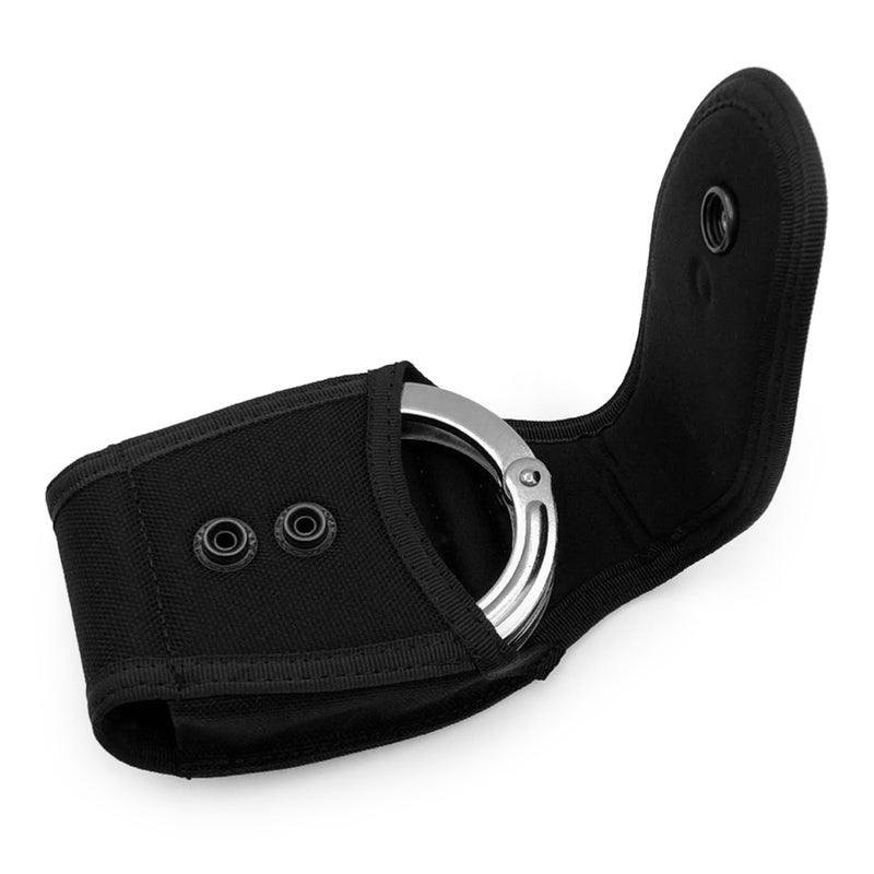Handcuff Holder Snap Handcuff Sheath Holster Cuff Case Pouch with Belt Loop - Image 3