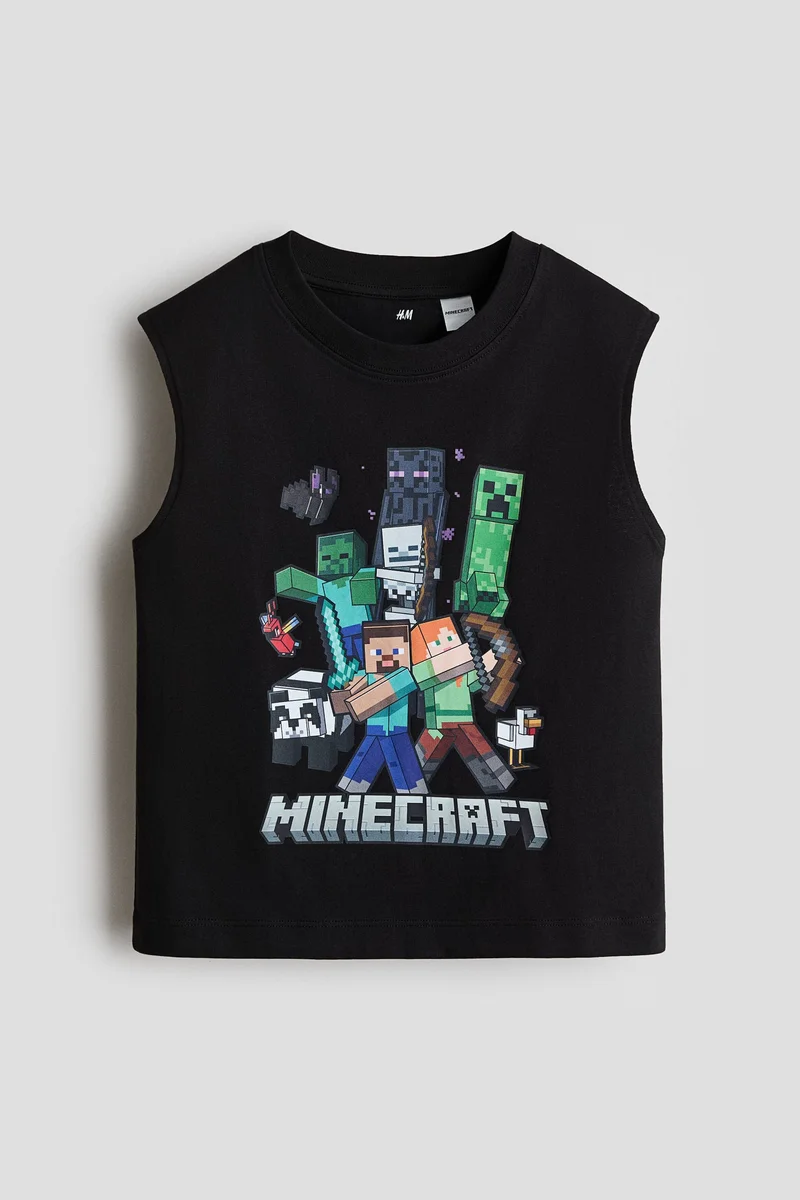 H&M Printed vest top