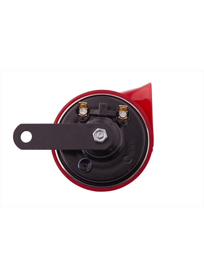 HELLA 007424801 Twin Trumpet High/Low Tone 12V Horn Kit with Bracket, Red - Image 3