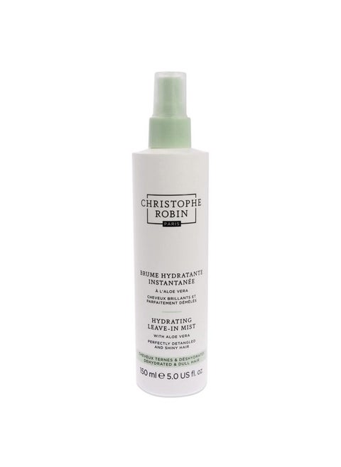 Christophe Robin Hydrating Leave-In Mist With Aloe Vera for Scalp and Hair - Detangles and Conditions 5 fl. oz