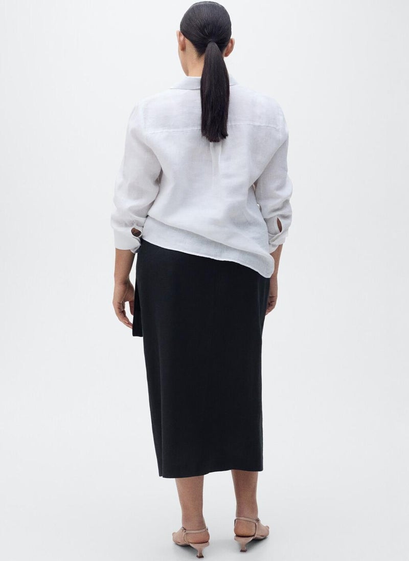 MANGO Essential Pareo Skirt  - Image 2