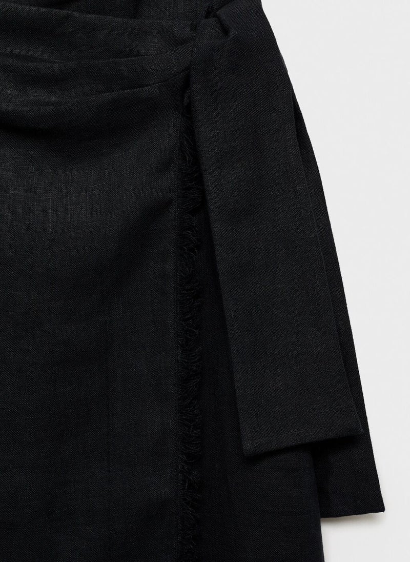 MANGO Essential Pareo Skirt  - Image 5