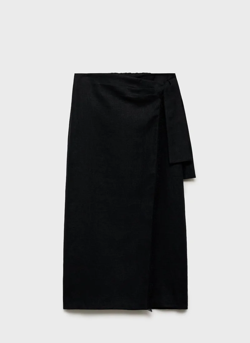 MANGO Essential Pareo Skirt