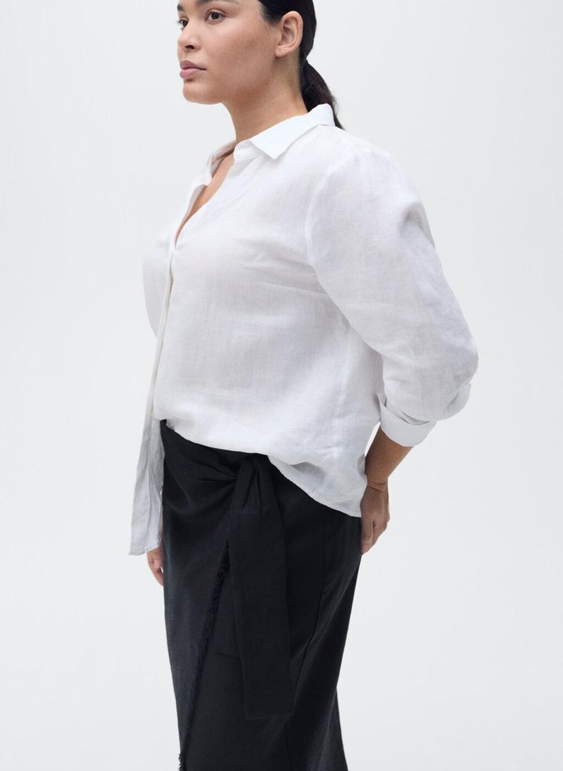 MANGO Essential Pareo Skirt  - Image 3