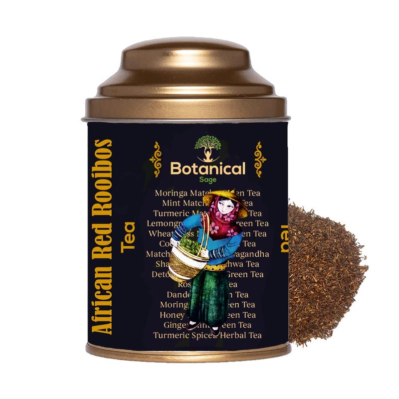 Botanical Sage- Rooibos Tea 50g | South African Red Rooibos | Selected | Luxury Tea - Image 1