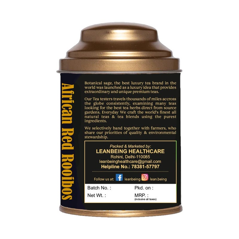 Botanical Sage- Rooibos Tea 50g | South African Red Rooibos | Selected | Luxury Tea - Image 5