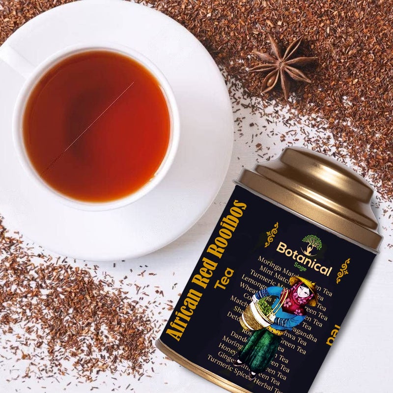 Botanical Sage- Rooibos Tea 50g | South African Red Rooibos | Selected | Luxury Tea - Image 4