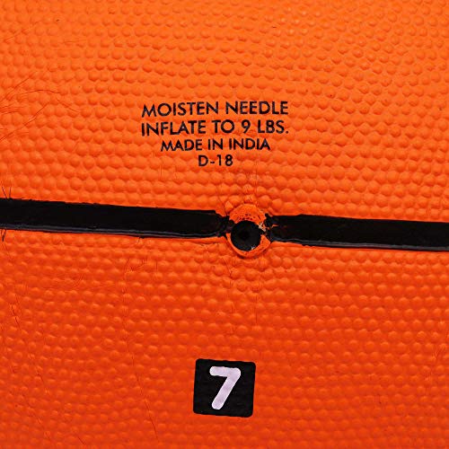Cosco Nylon Dribble Rubber Basket Ball (Size - 7, Orange) - Image 4