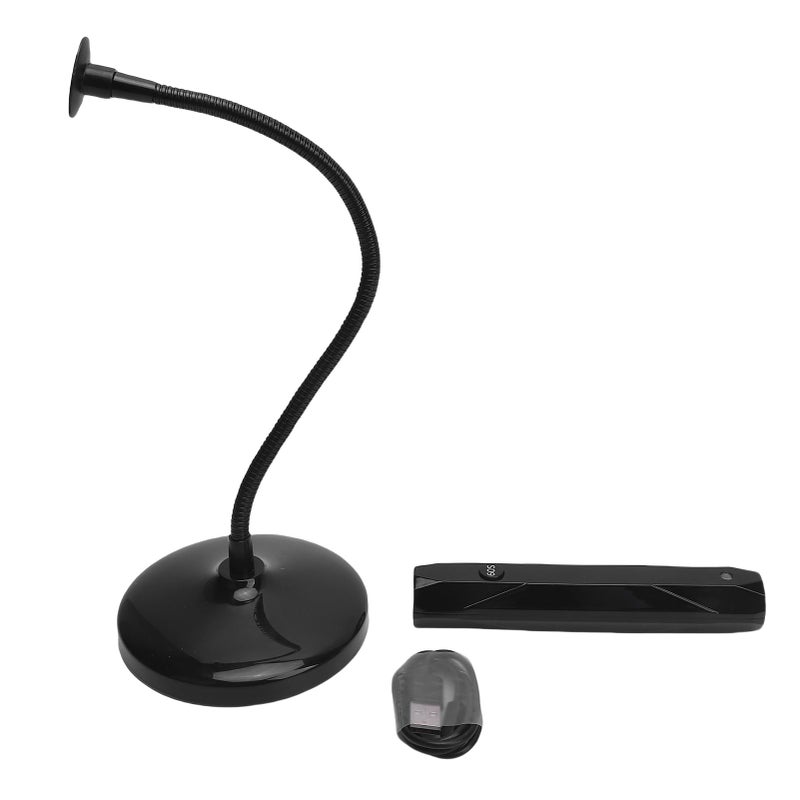 360 Degree Rotatable USB Rechargeable 9W Gel Nail Lamp Purple Light Fast Curing - Image 4