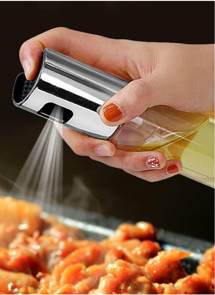 Perfii Glass Bottle Olive Oil Sprayer Spray Bottle Travel Friendly Oil Dispenser Mister For Baking Roasting Grilling and Frying  - Image 1