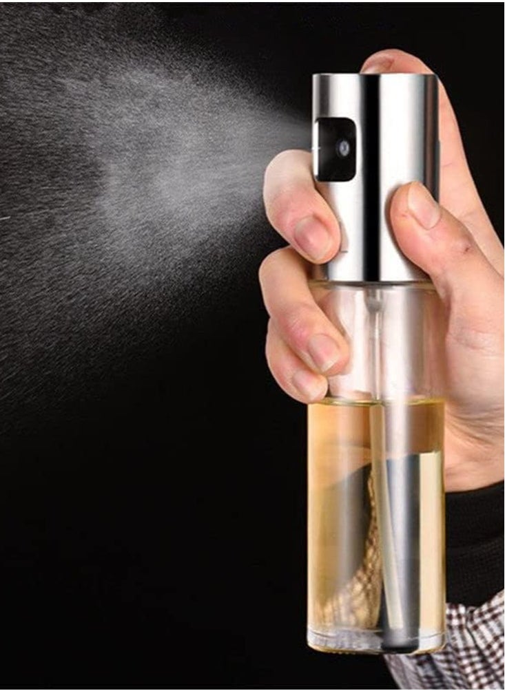 Perfii Glass Bottle Olive Oil Sprayer Spray Bottle Travel Friendly Oil Dispenser Mister For Baking Roasting Grilling and Frying  - Image 2