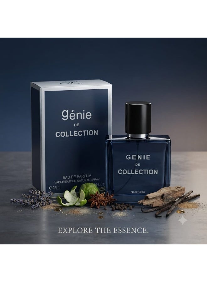 Genie Men's Eau de Parfum Inspired By Blue Chanel Sport-25ml - Image 2