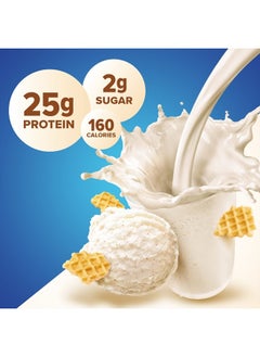 Pure Protein Powder, Whey, High Protein, Low Sugar, Gluten Free, Vanilla Cream, 1.75 lbs  - Image 4