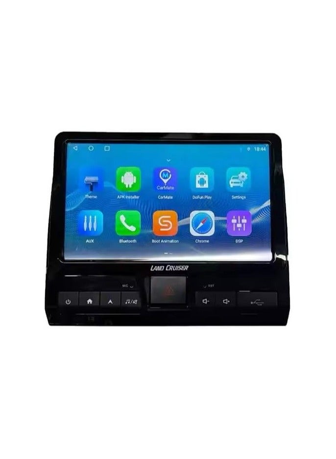 SHEZA STAR Android Car Stereo for Toyota Pickup LC70 LC75 LC76 LC79 2007-2024 4GB RAM 64GB ROM Support Carplay, M-Link Wi-Fi BT, Radio GPS, 9 Inch IPS.QLED Touch Screen with AHD Camera Included - Image 1