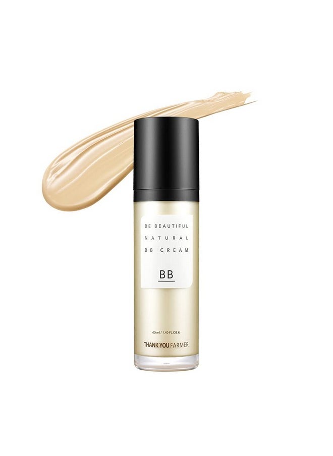 THANKYOU FARMER Be Beautiful Natural Bb Cream Spf30 Pa++ | K Beauty, Korean Skin Care Products, Light Coverage For All Skin Types, 1 Count  - Image 1