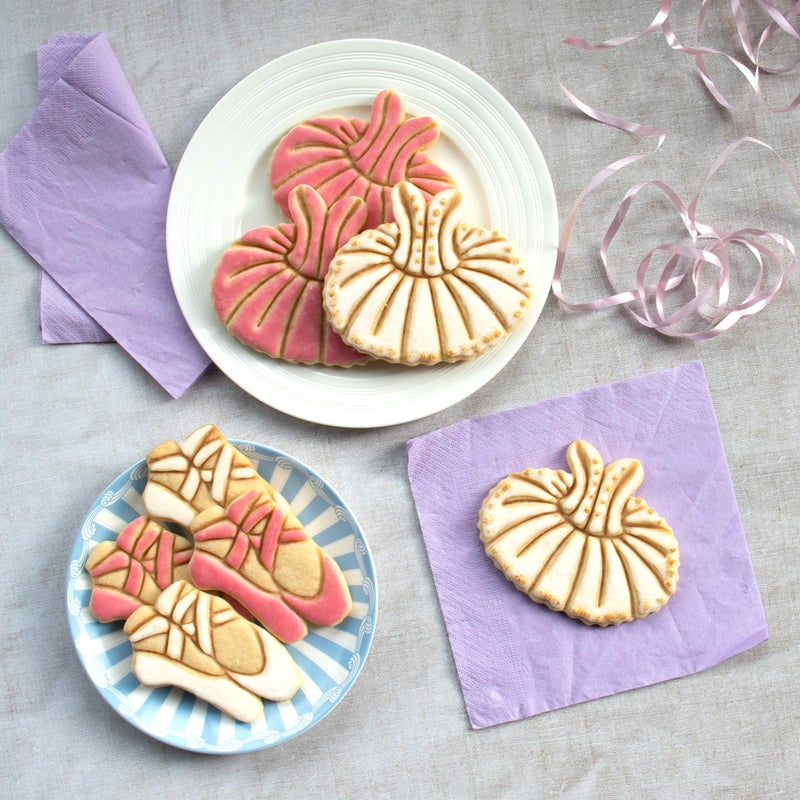 Bakerlogy Set of 2 Ballet themed cookie cutters (Designs: Tutu and Ballet Shoe)  2 pieces - Bakerlogy - Image 4