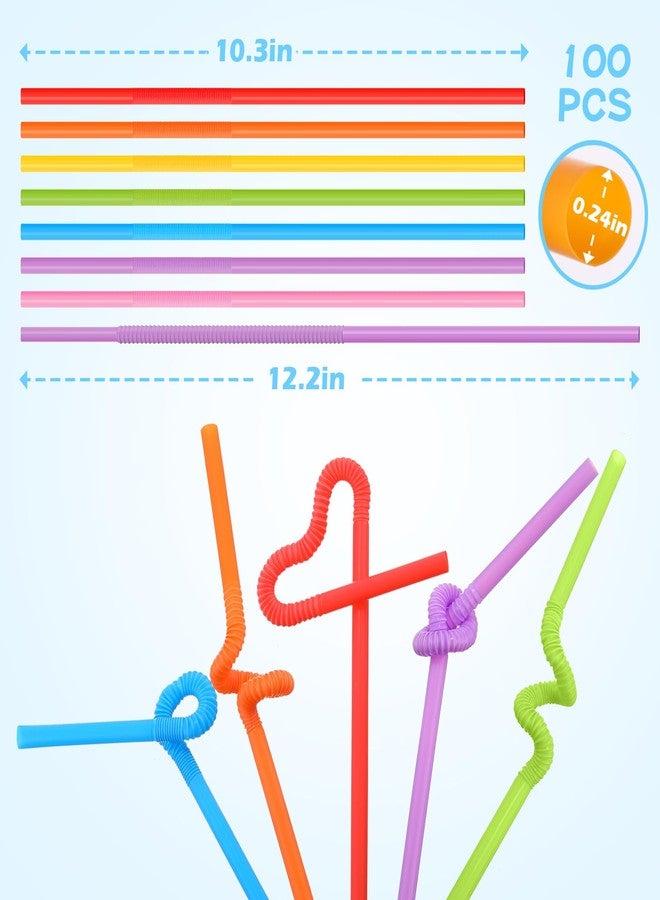 Yaomiao 32 Pcs 32 oz Plastic Cocktail Rum Buckets for Drinks with 100 Colorful Straws Portable Drink Buckets for Parties Reusable Punch Bowls for Summer Beach Bar Kitchen (32 Pcs) - Image 3